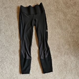 Romfh Gray Equestrian Textured Leggings